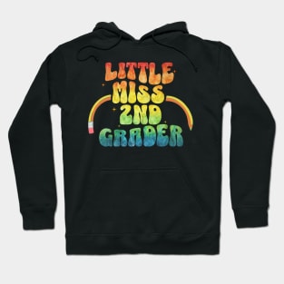 Little Miss 2nd Grader First Day Of Second Grade Hoodie